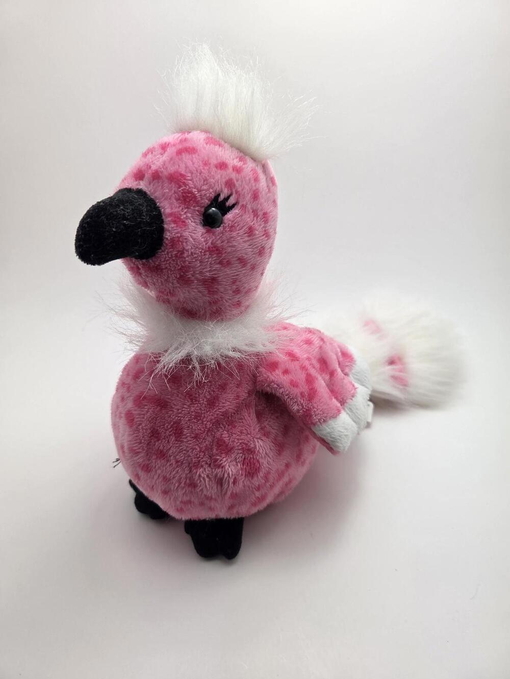 Vintage Webkinz Cherry Blossom Bird Pink Plush with No Tag, Ganz Plush (9 inch)